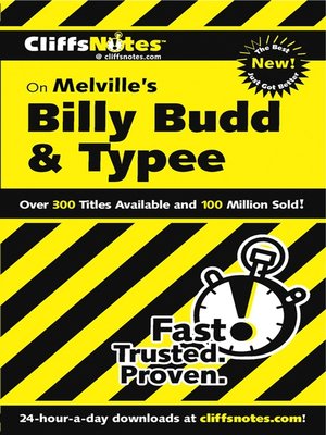 cover image of CliffsNotes on Melville's Billy Budd & Typee